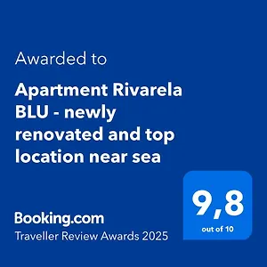 Rivarela Blu - Newly Renovated And Location Near Sea Apartment